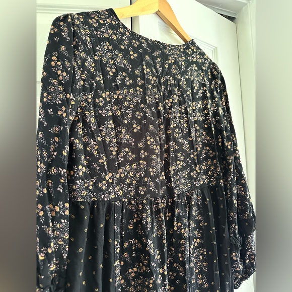 Universal Thread Floral Black Dress - Picture 8 of 13